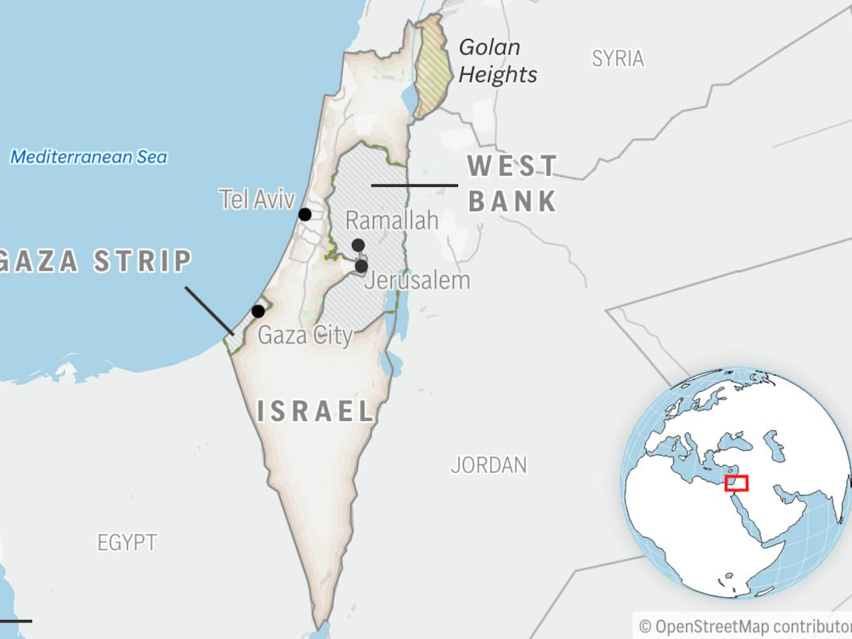 Image linked from the original feed: 4 Palestinians and 1 Israeli dead after West Bank shooting
