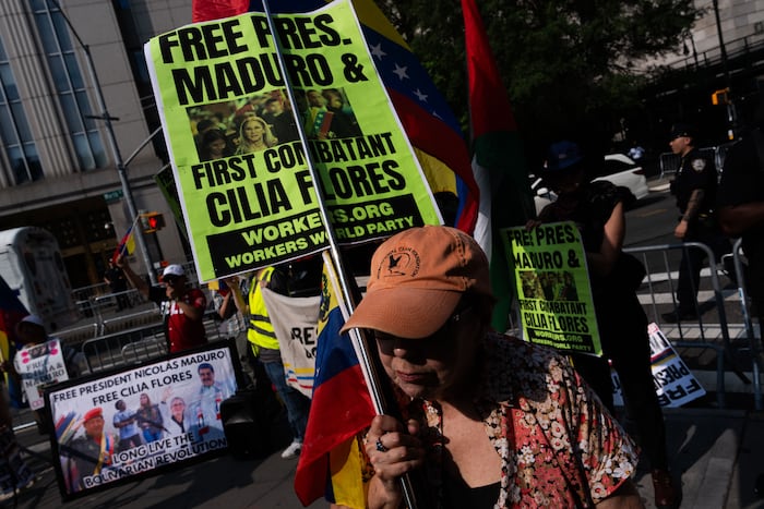 Venezuela's Nicolás Maduro is back in court for a pretrial hearing in his US drug trafficking case