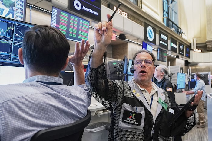 Sharp drops in Big Tech companies pull indexes mostly lower on Wall Street