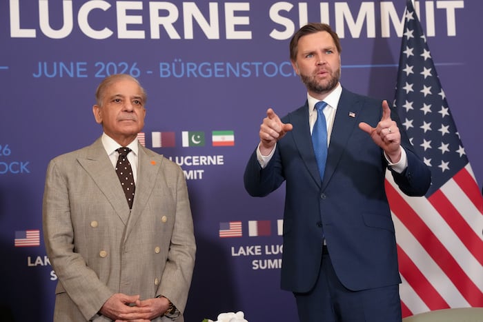 Vance and Iranian officials arrive in Switzerland to launch talks on Tehran’s nuclear program