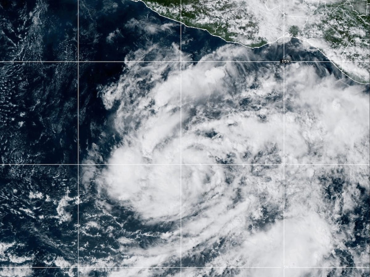 Vance becomes a hurricane as it churns off the coast of Mexico