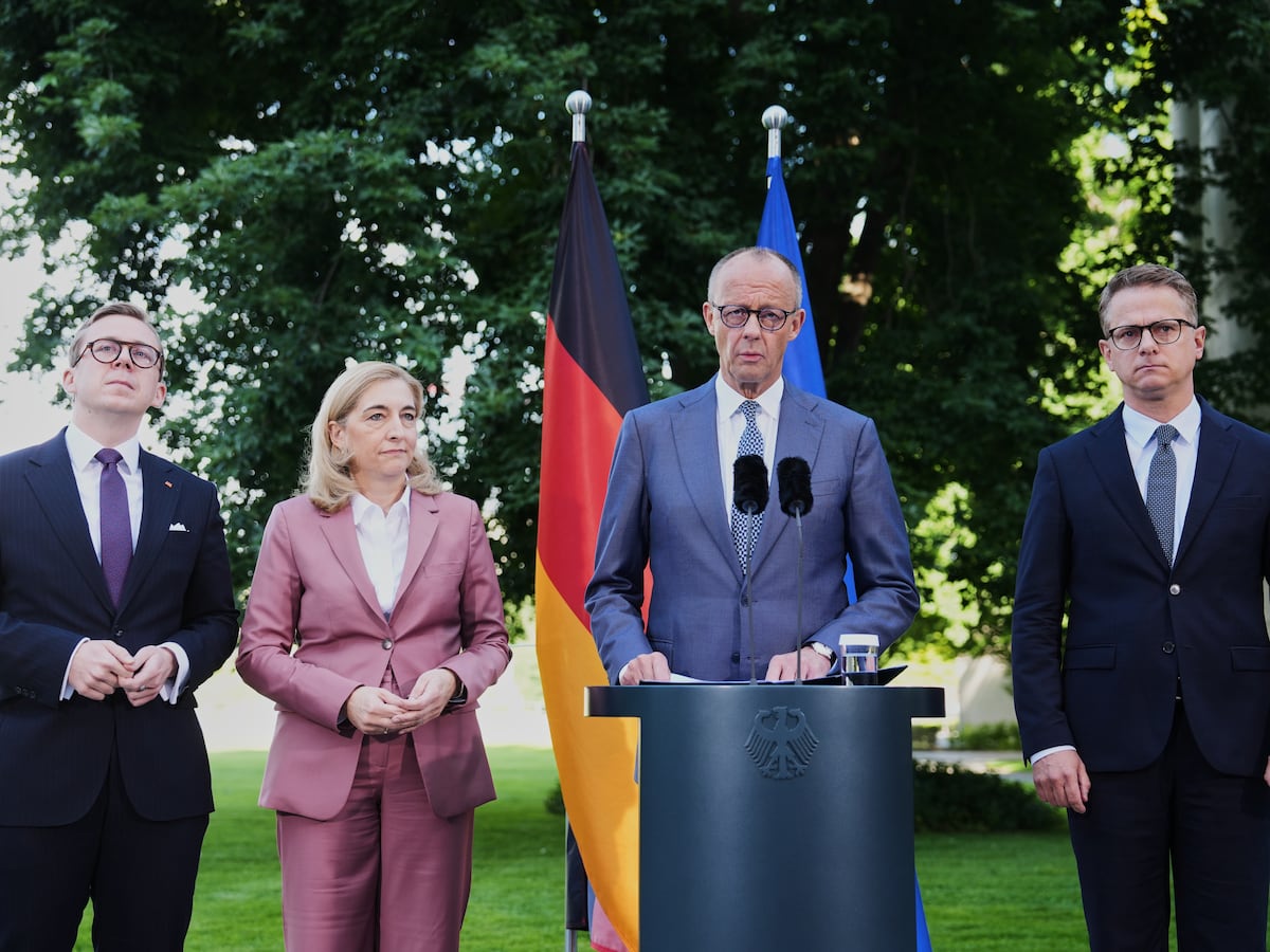 Image linked from the original feed: German leader Merz reshuffles top posts as he tries to counter far-right advance