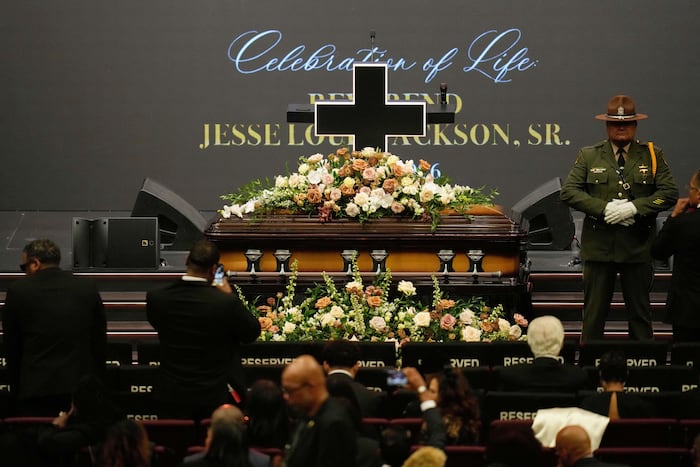 Former presidents set to speak during final public tribute to the late Rev. Jesse Jackson Sr.
