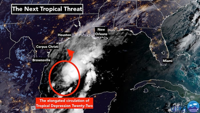 Yet another storm is forming in the Gulf of Mexico
