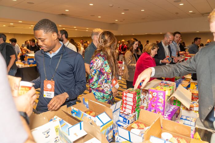 Packing Rentals Event Packing event yields 200 food bags in less than one hour