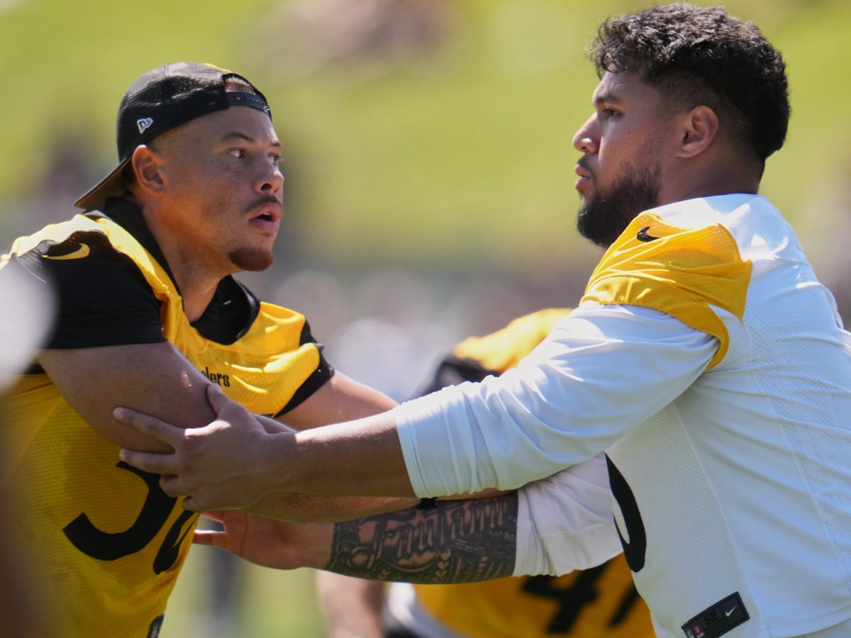Image linked from the original feed: The Steelers want a physical camp. Mike McCarthy’s answer: Thud up, no tackling
