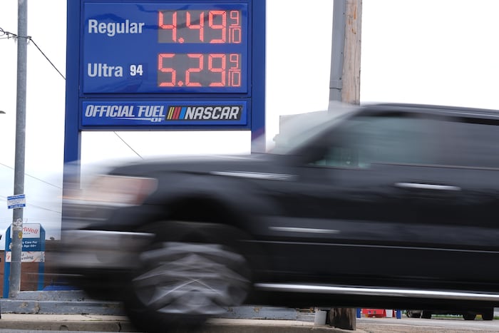 Gas prices eclipse $4 a gallon in the US, the highest since 2022