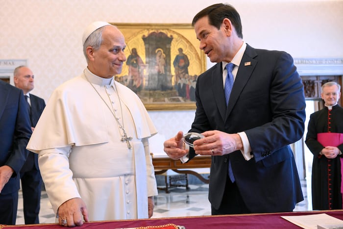 Rubio makes fence-mending visit to the Vatican after Trump's broadsides against Pope Leo XIV