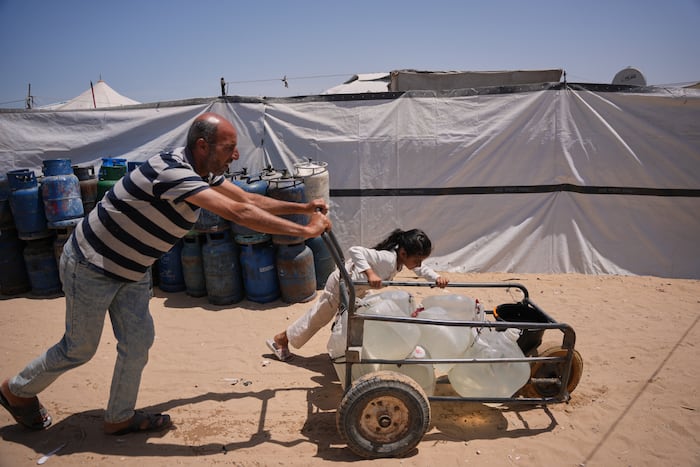 Palestinians in Gaza mark anniversary of 1948 mass expulsion and say today's catastrophe is worse