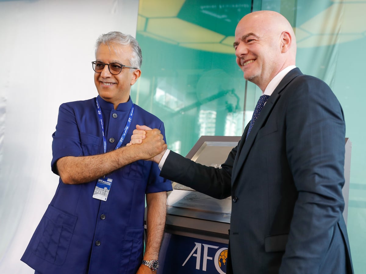 Image linked from the original feed: Infantino abandons plans to sell World Cup profits to private equity following massive pushback