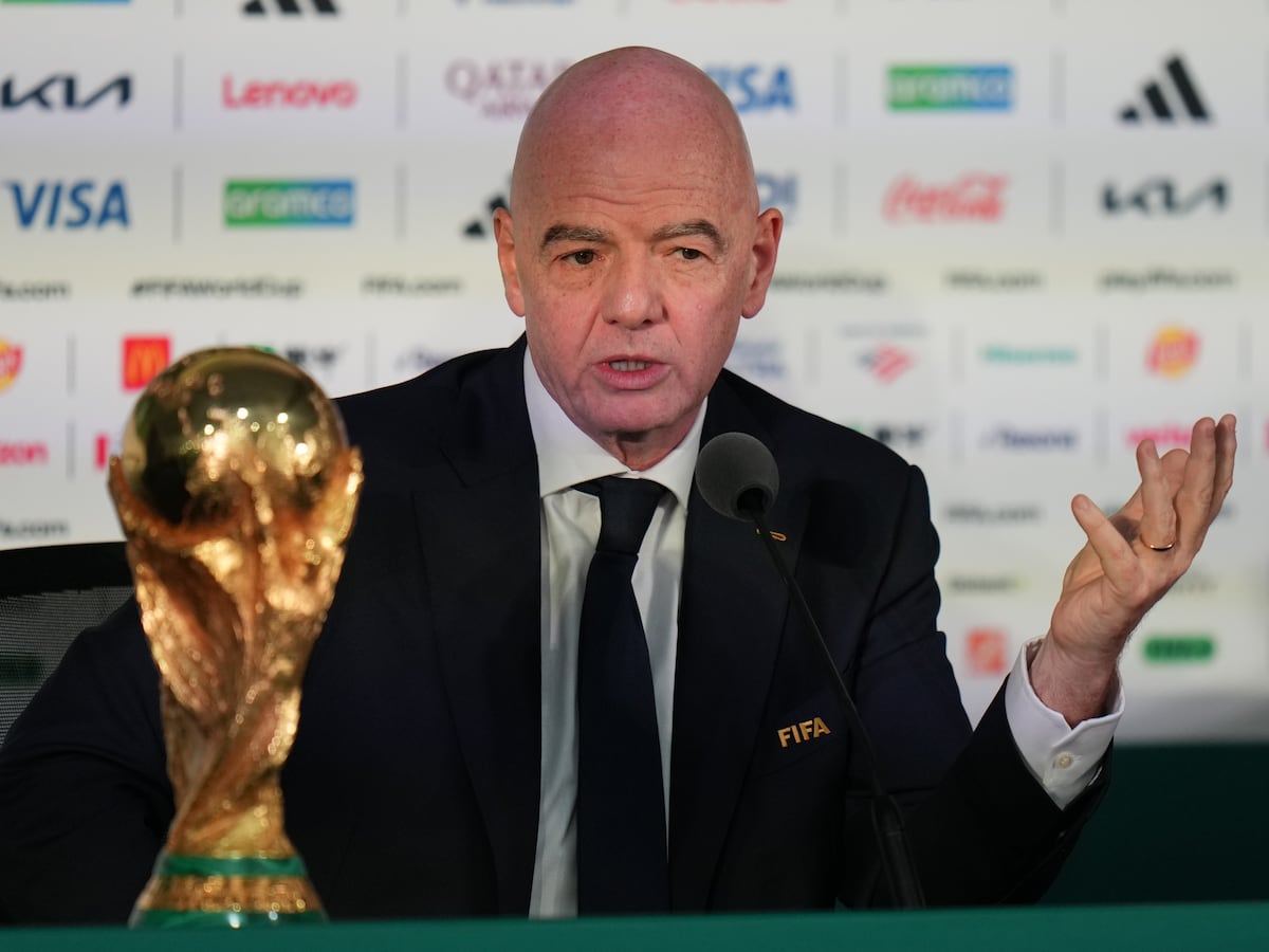 Image linked from the original feed: FIFA's Infantino sets deadline for $20M offer to members in Kushner-backed World Cup investor plan