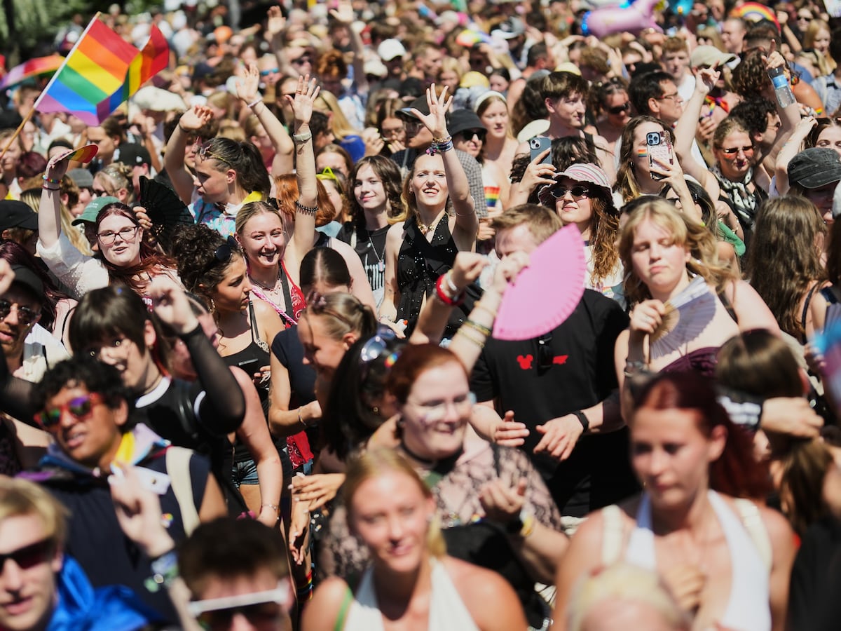 Image linked from the original feed: A person is killed and several are injured at Berlin's LGBTQ+ march when a car drives into the crowd