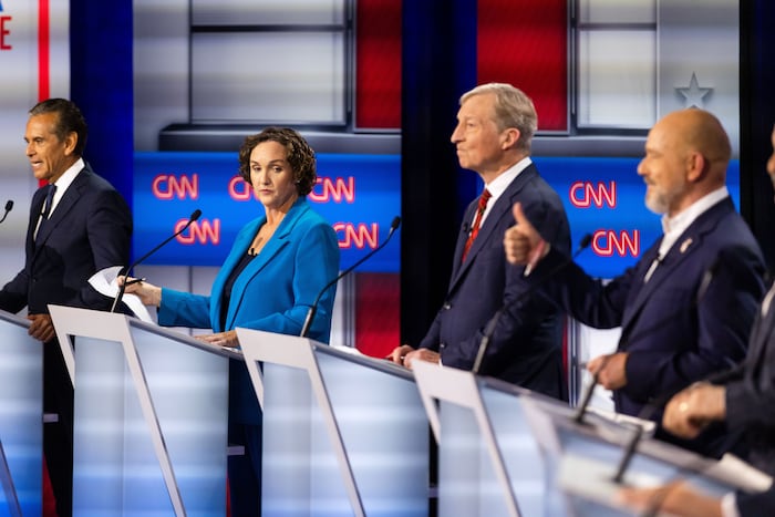 California Democrats shrug at their choices in packed race to replace Newsom