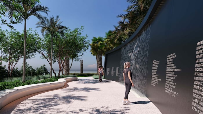 Renderings show memorial in honor of 98 dead after Surfside building collapse