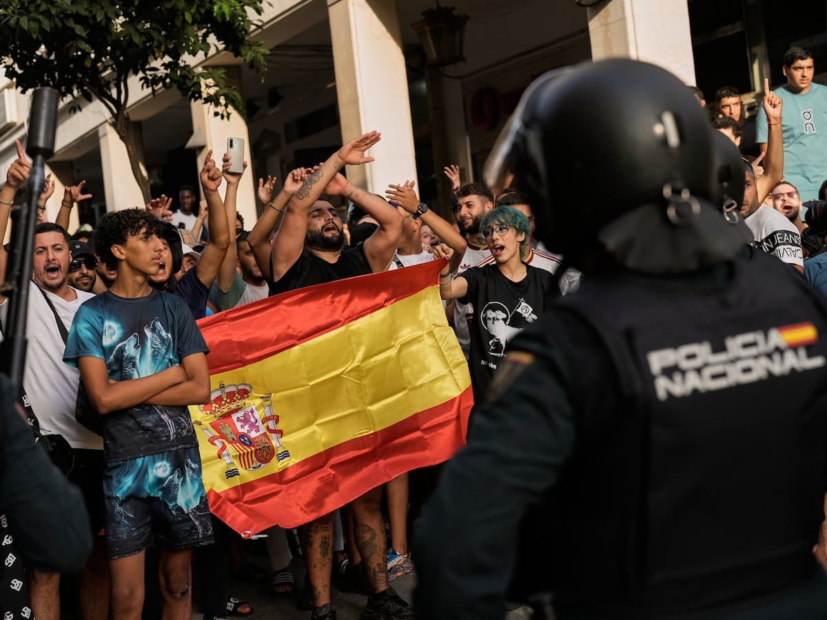 Image linked from the original feed: Ceuta grapples with aftermath of border surge after most migrants leave the Spanish territory
