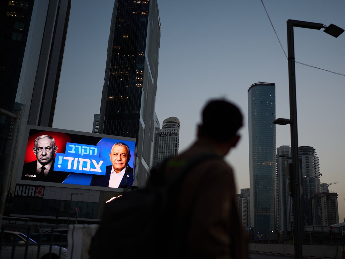 Voters in Israel will decide whether to oust Netanyahu after 3 years of war