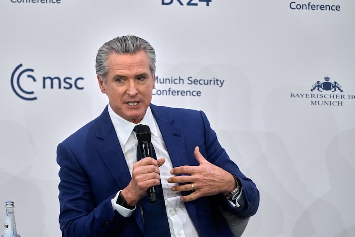Newsom takes his anti-Trump arguments to Europe during Munich Security Conference