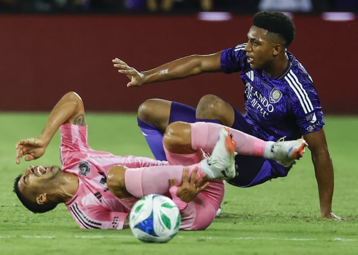 Orlando crushes Messi-less Inter Miami in Florida derby