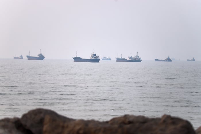Three tankers hit in the Strait of Hormuz as US revokes license authorizing sale of Iranian oil