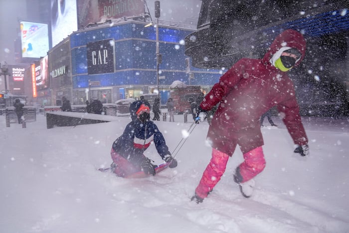Huge snowstorm in the Northeast forces millions to stay home, disrupts flights and closes schools