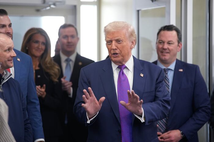 Trump visits Georgia, a target of his election falsehoods, as Republicans look for midterm boost