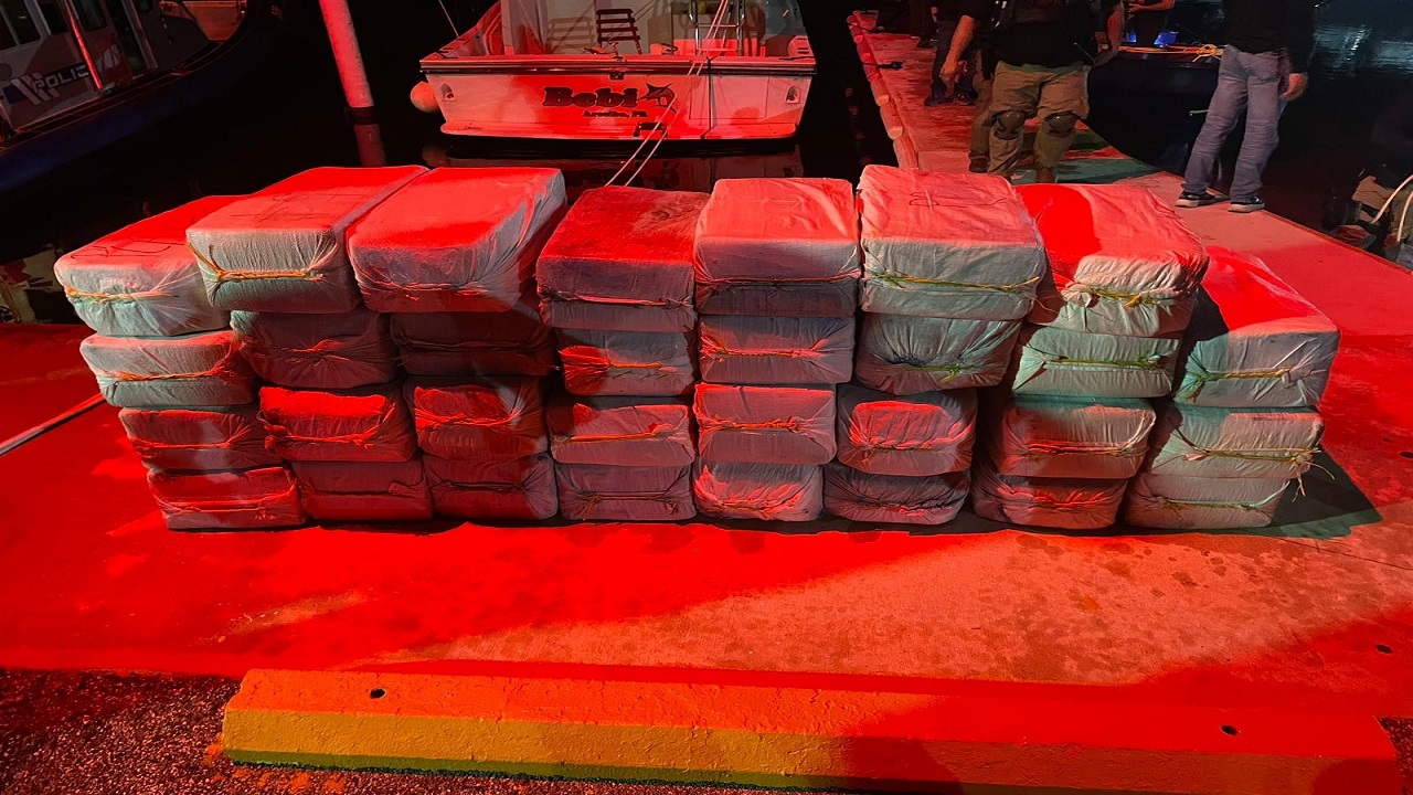 US seizes nearly 2,000 pounds of cocaine from boat off Puerto Rico