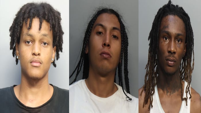 Trio accused of armed robbery outside Government Center in Miami