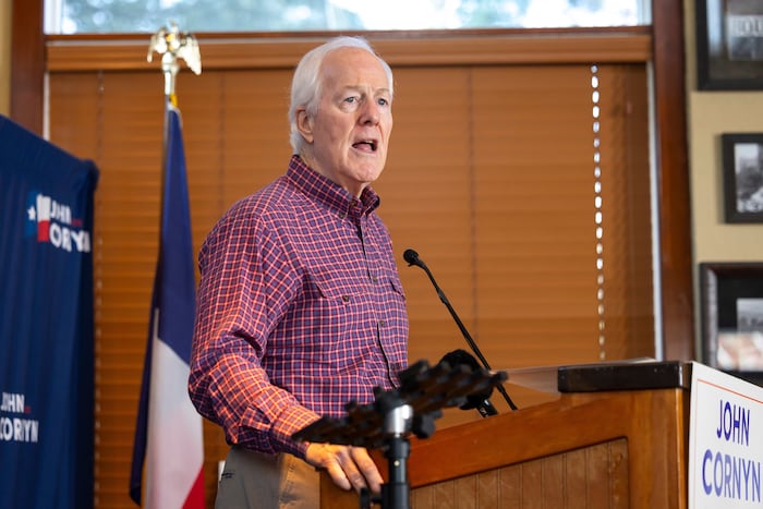 Texas GOP Sen. Cornyn tries to hold his seat while Democrats Crockett, Talarico face off for Senate