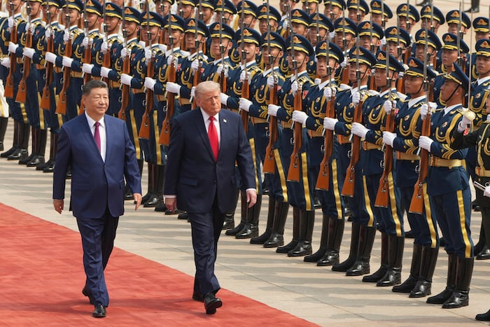 Trump insists US-China relations are in a good place despite differences as he wraps up Beijing trip