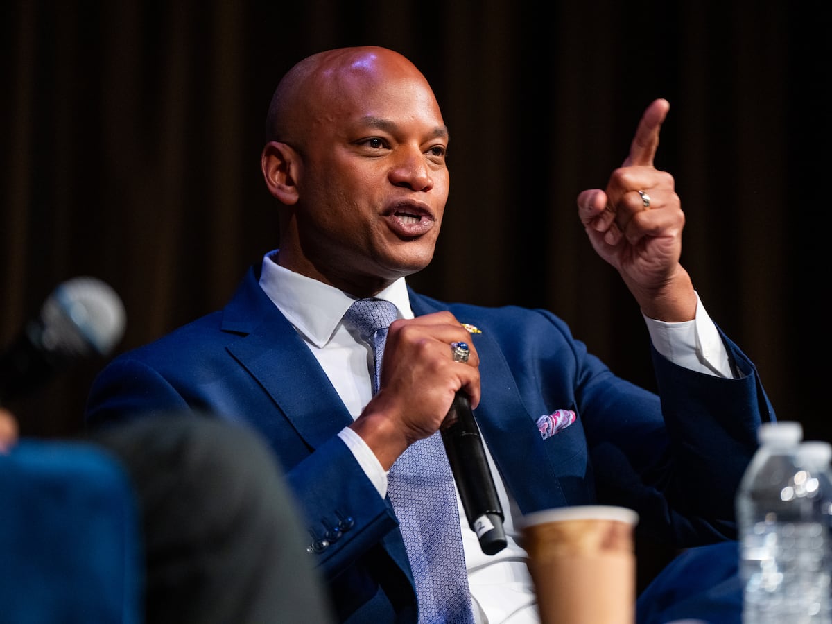 Image linked from the original feed: Maryland Gov. Wes Moore says he's 'very concerned' Trump will interfere in the midterm elections