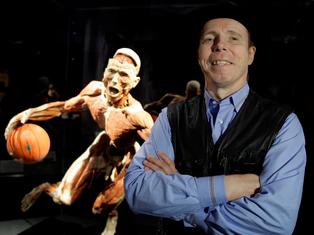 Image linked from the original feed: Gunther von Hagens, the German anatomist behind the 'Body Worlds' exhibition, dies at 81