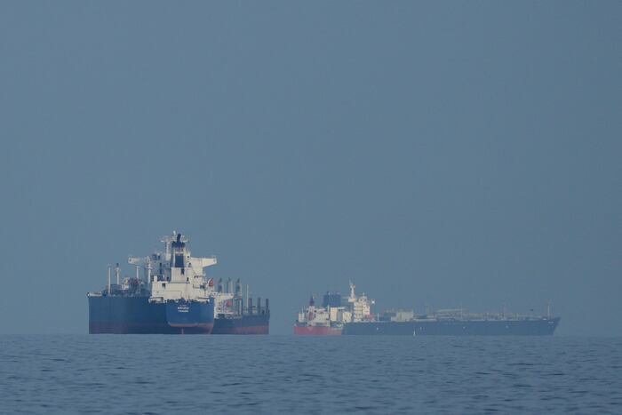 The Latest: Global energy concerns mount as Iran threats stop cargo through the Strait of Hormuz
