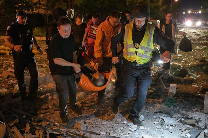 Russia's missile and drone attacks on Ukraine kill at least 22