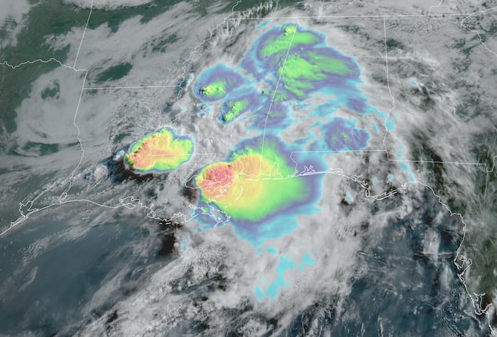 Flash flooding hits the New Orleans metro as Arthur moves inland