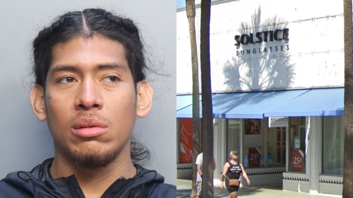 Man can’t stop stealing sunglasses from South Beach store ― even while ...