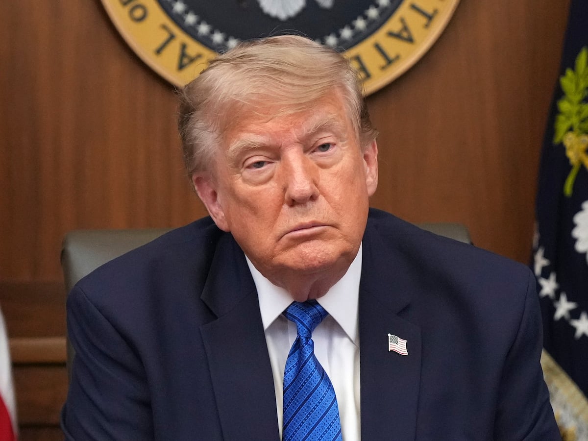 Image linked from the original feed: Trump says anti-weaponization fund in IRS settlement is 'dead' even as he defends it