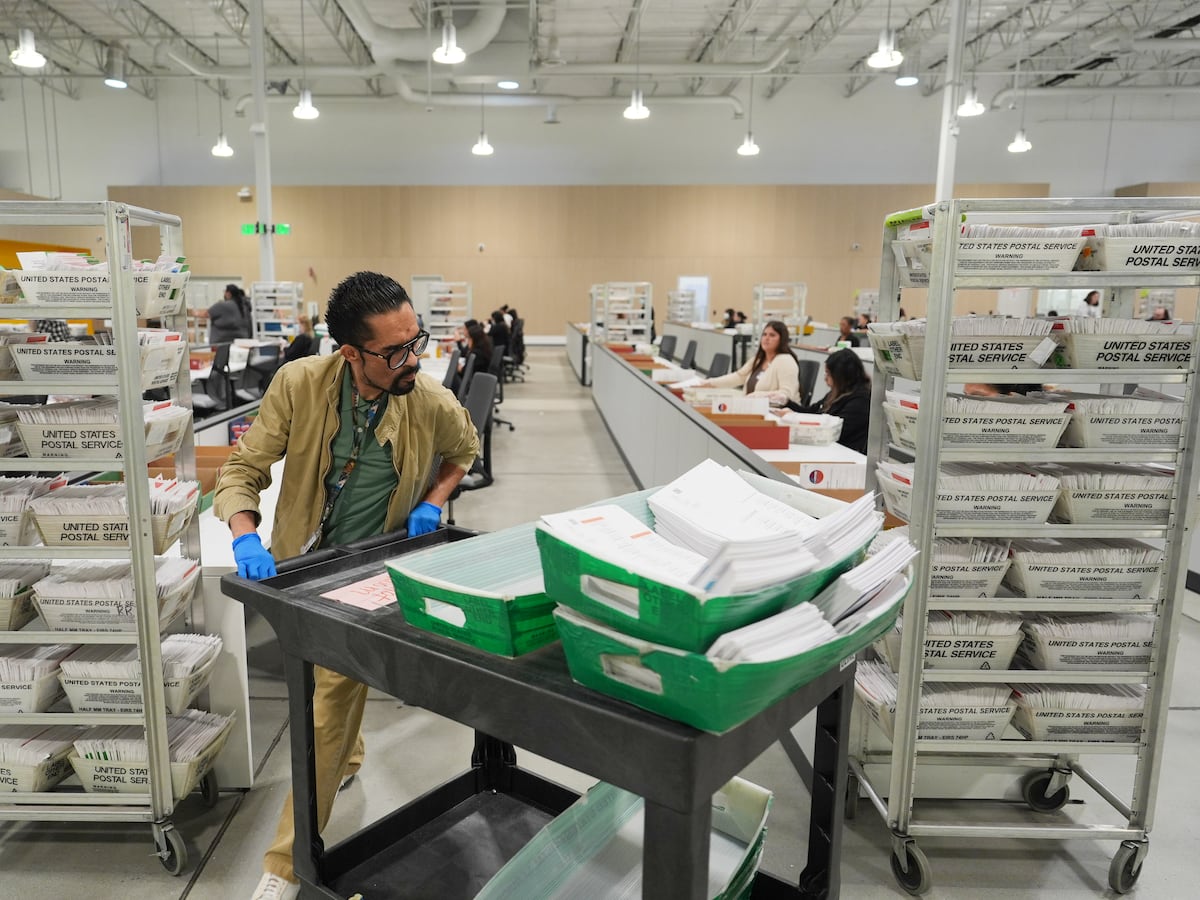Image linked from the original feed: Nearly 150,000 mail ballots rejected in California' primary despite efforts to count every vote
