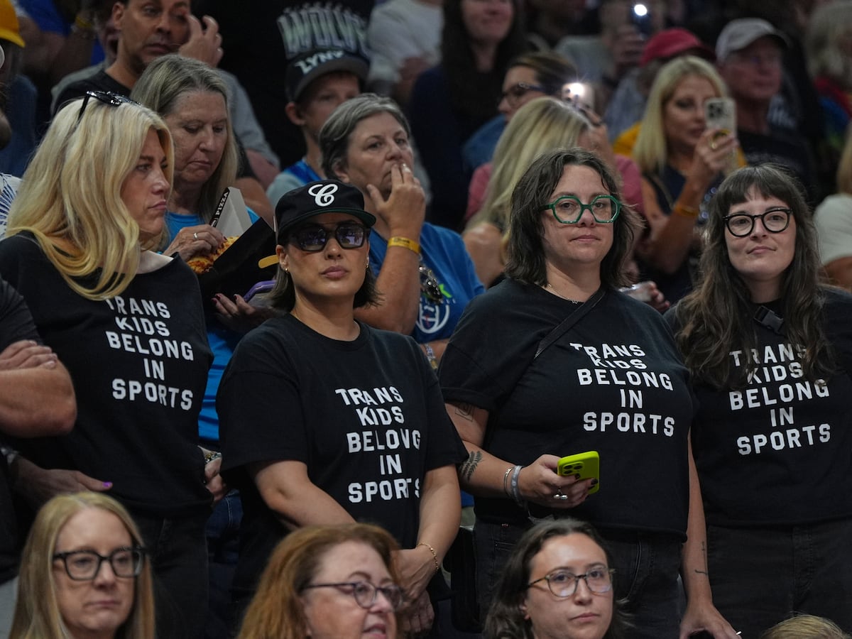 Image linked from the original feed: Rallies surround Fever-Lynx game after Sophie Cunningham's stance on transgender athletes