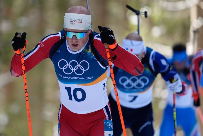 Norway wins its 17th gold medal, breaking its record for most golds won in a single Winter Olympics