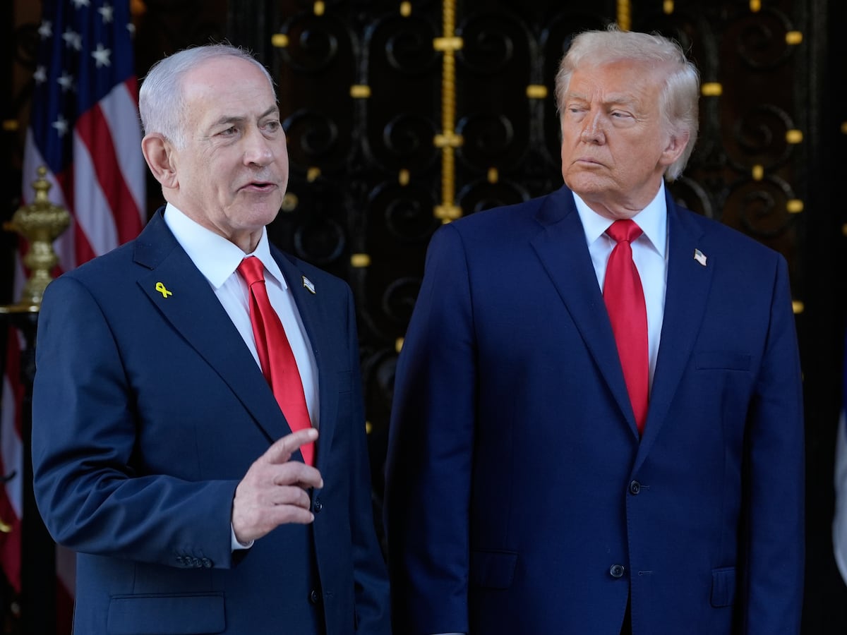 Image linked from the original feed: Netanyahu's first meeting with Trump since the Iran war began is a chance to smooth over strains