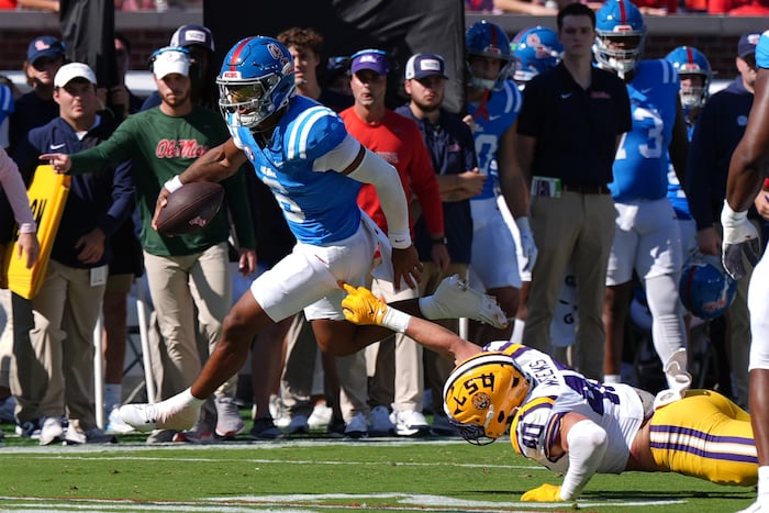 Mississippi's Chambliss Leads Ole Miss Past LSU in Top-15 Clash