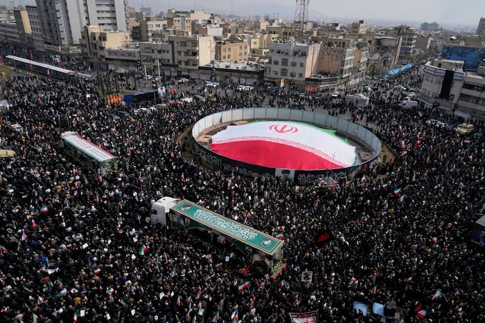 Iran's sports minister says it cannot take part in upcoming soccer World Cup because of US attacks