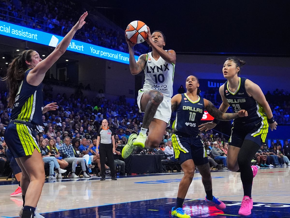 Image linked from the original feed: Former WNBA stars Lauren Jackson, Elena Delle Donne to compete in All-Star shooting competition