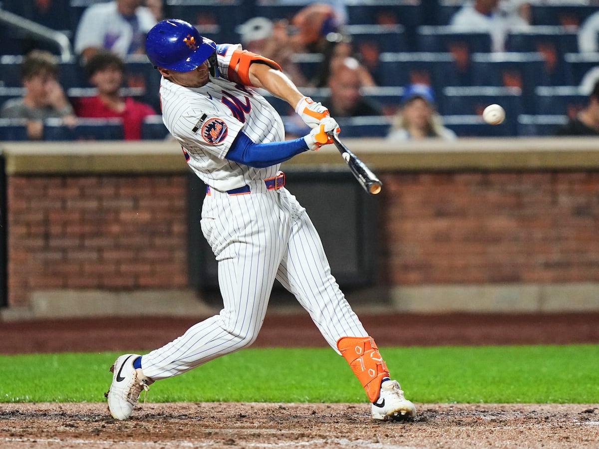 Image linked from the original feed: Cubs set to acquire pitcher Clay Holmes and outfielder Tyrone Taylor from Mets, AP source says