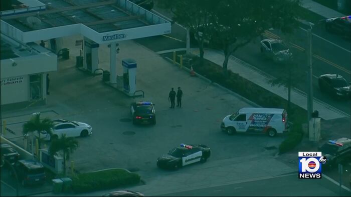 Police: Man shot following armed robbery attempt at Miramar gas station