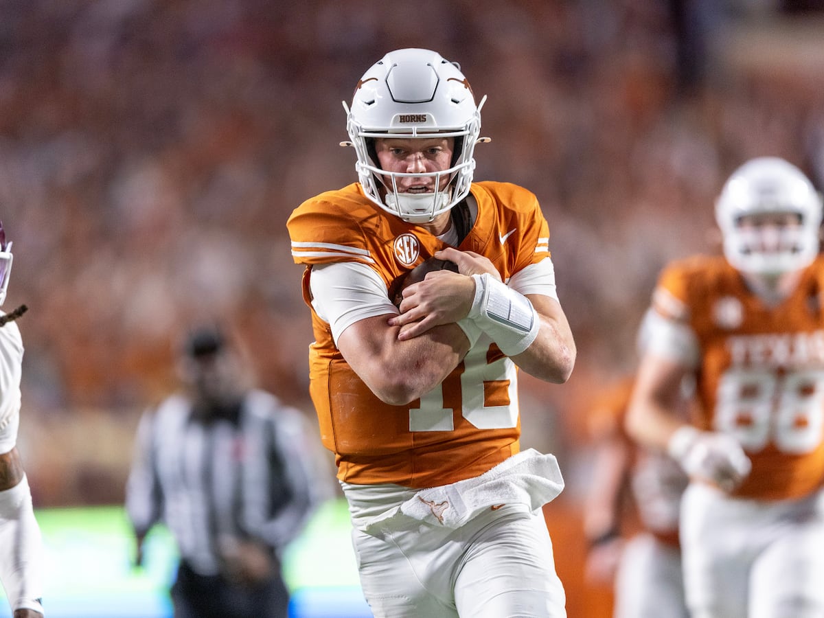 Image linked from the original feed: After last year's bummer of a season, Arch Manning keys in on making this a great season at Texas