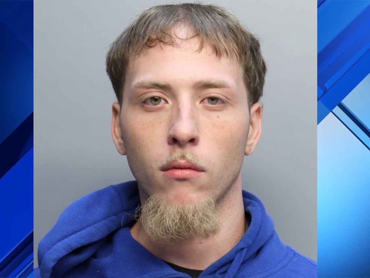 Image linked from the original feed: Miami-Dade man accused of choking girlfriend, abusing dog during argument