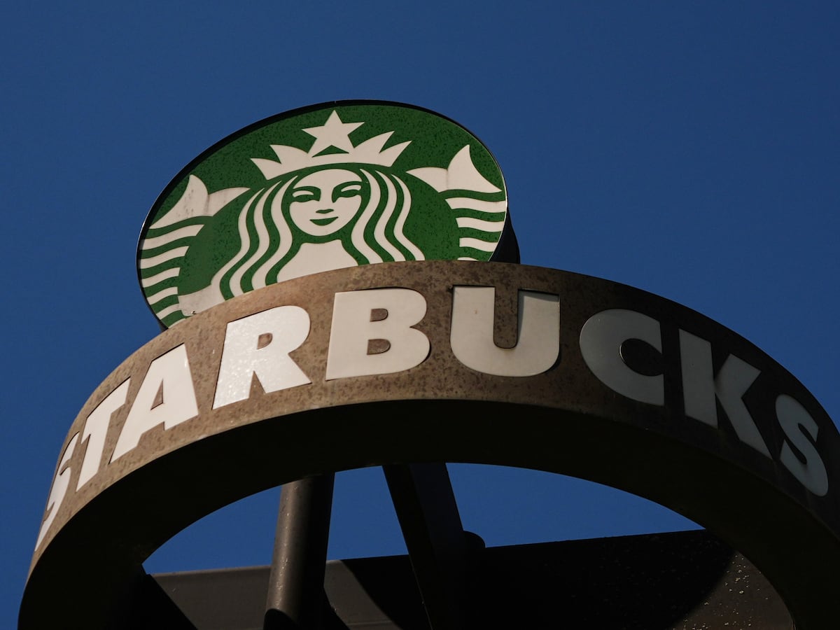 Image linked from the original feed: Starbucks reports strong quarterly sales and raises annual outlook