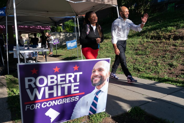 Robert White Jr. wins Democratic primary for the District of Columbia’s delegate to Congress