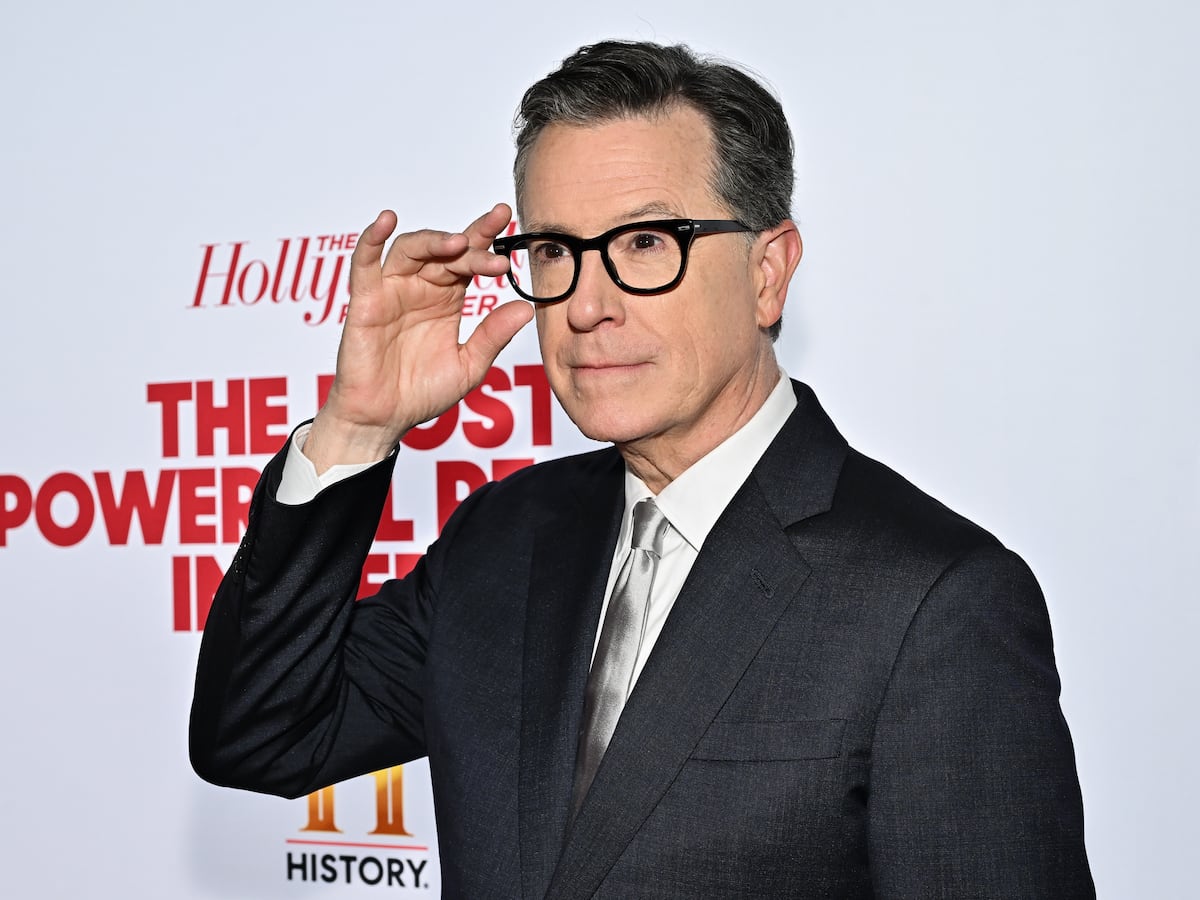 Image linked from the original feed: Stephen Colbert wins an anti-censorship award after CBS ends 'The Late Show'
